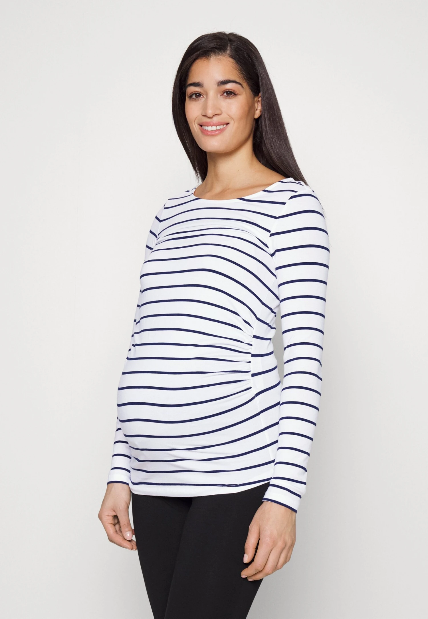 2 Pack - Longsleeve - White/Navy 2 2 Pack - Longsleeve - White/Navy - Afbeelding 2