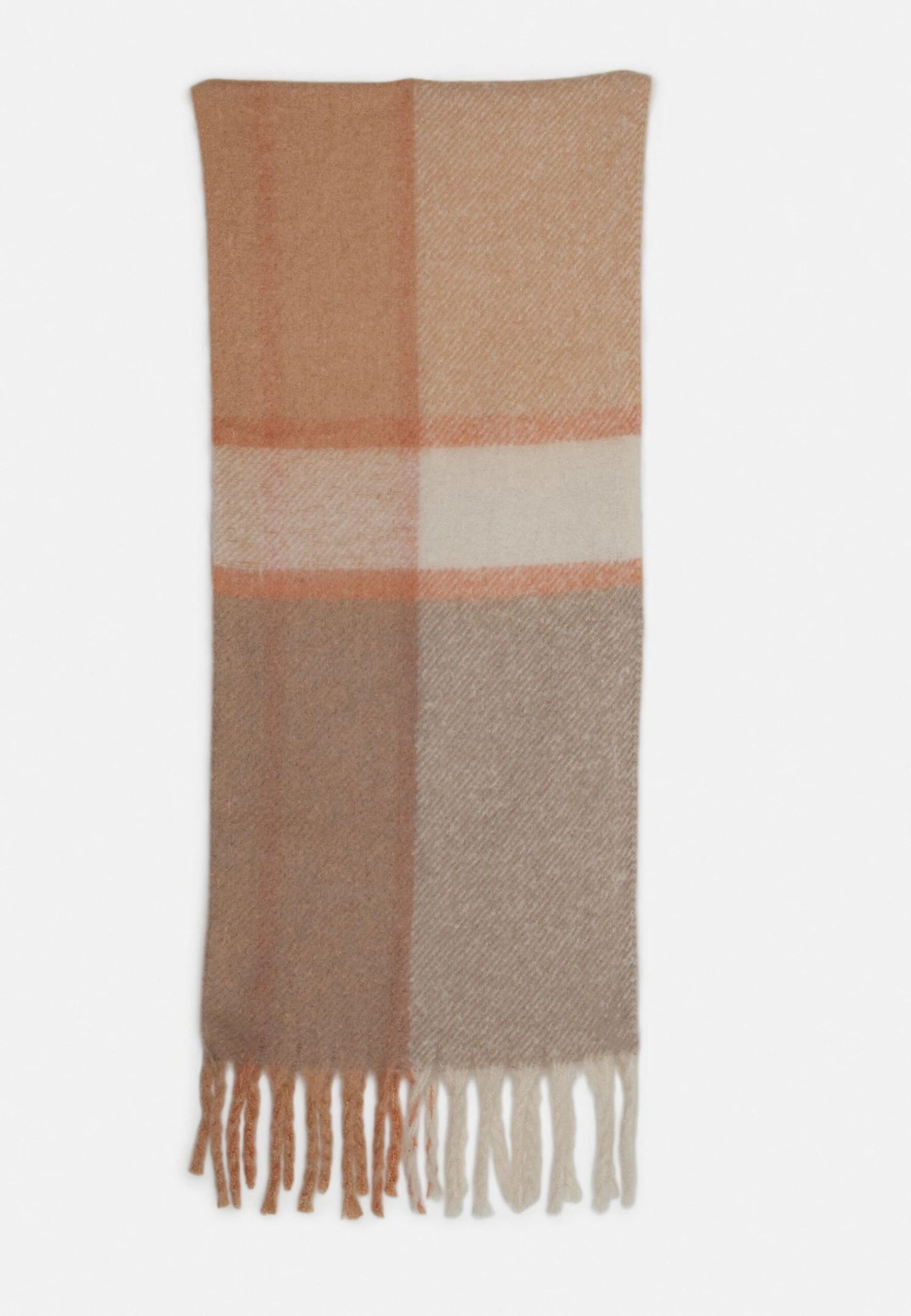 Anna Field Sjaal - Orange/Beige/Grey 1 Anna Field Sjaal - Orange/Beige/Grey