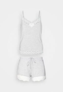 Anna Field Sarah Short Pj Set- Pyjama - Grey -Anna Field Verkoop 2024 ca82a662144e49adbf3fdb12250aace2