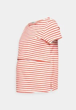Maternity Long Tee- T-Shirt Basic - Red/Off-White -Anna Field Verkoop 2024 cae4c16e6a8f489ca17b18a111402533