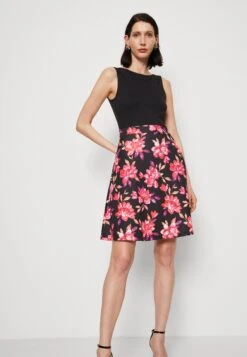 Anna Field Jurk - Black/Red/Purple -Anna Field Verkoop 2024 caf706ad829d404b8f05d808e3891496