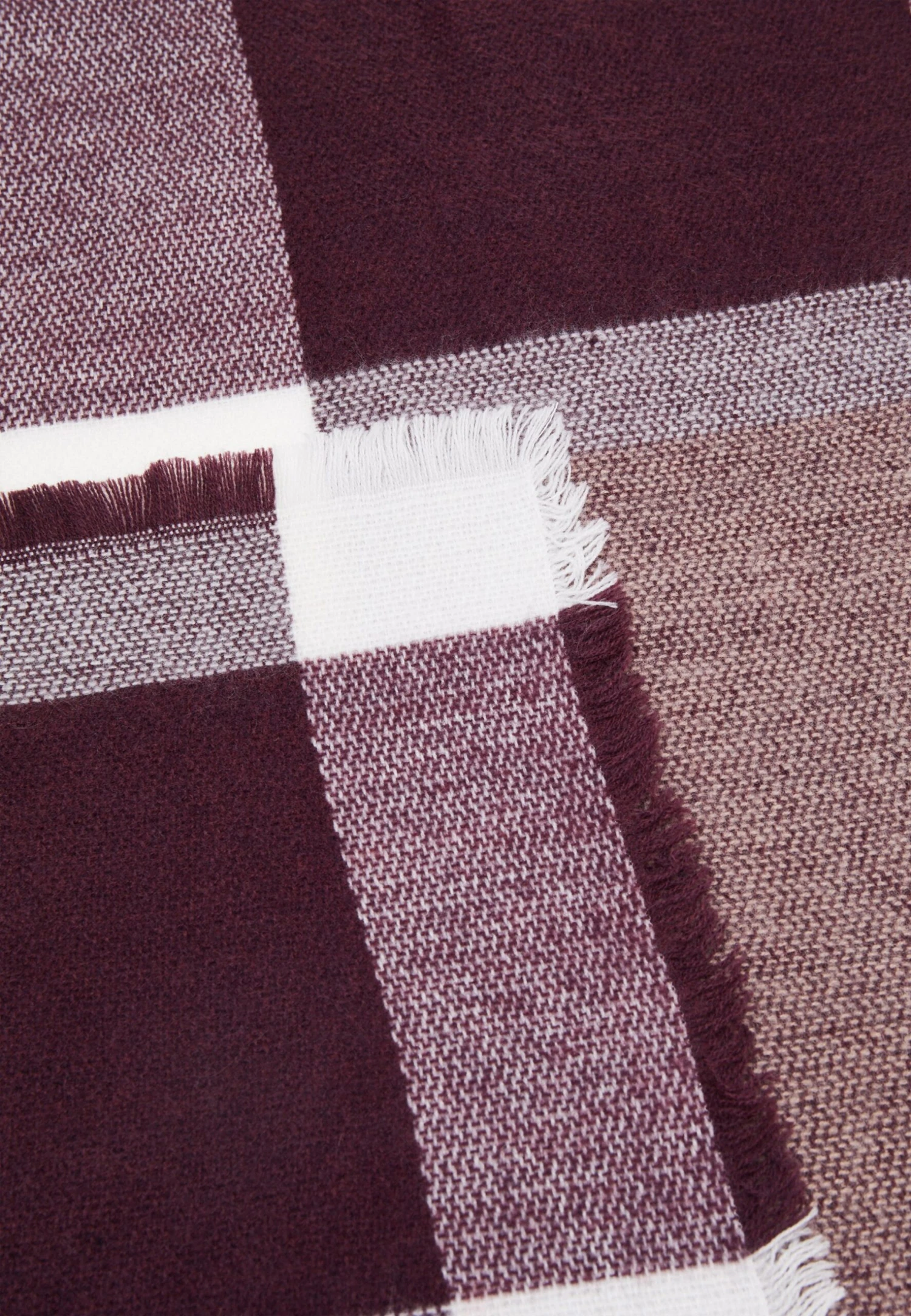 Anna Field Sjaal - Bordeaux 5 Anna Field Sjaal - Bordeaux - Afbeelding 5