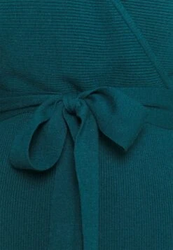 Anna Field Wrap V Ausschnitt Mini Strickkleid Mit Gürtel - Etui-Jurk - Deep Teal -Anna Field Verkoop 2024 ce53a6620ca046b6a27233a971b7b11b