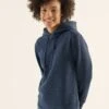 Anna Field Hoodie - Dark Blue/Mottled Blue