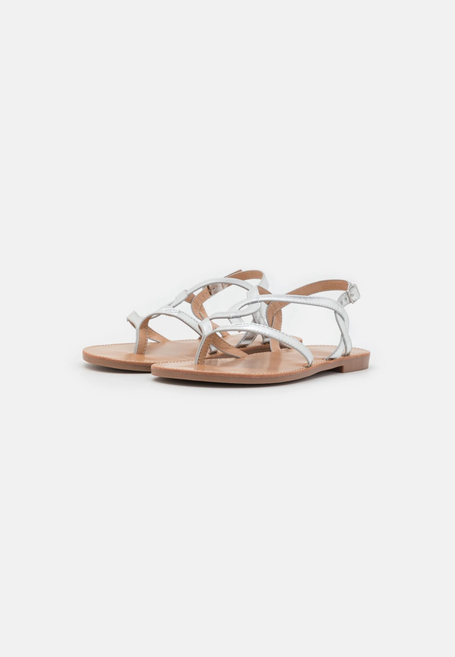 Anna Field Teensandalen - Silver 2 Anna Field Teensandalen - Silver - Afbeelding 2