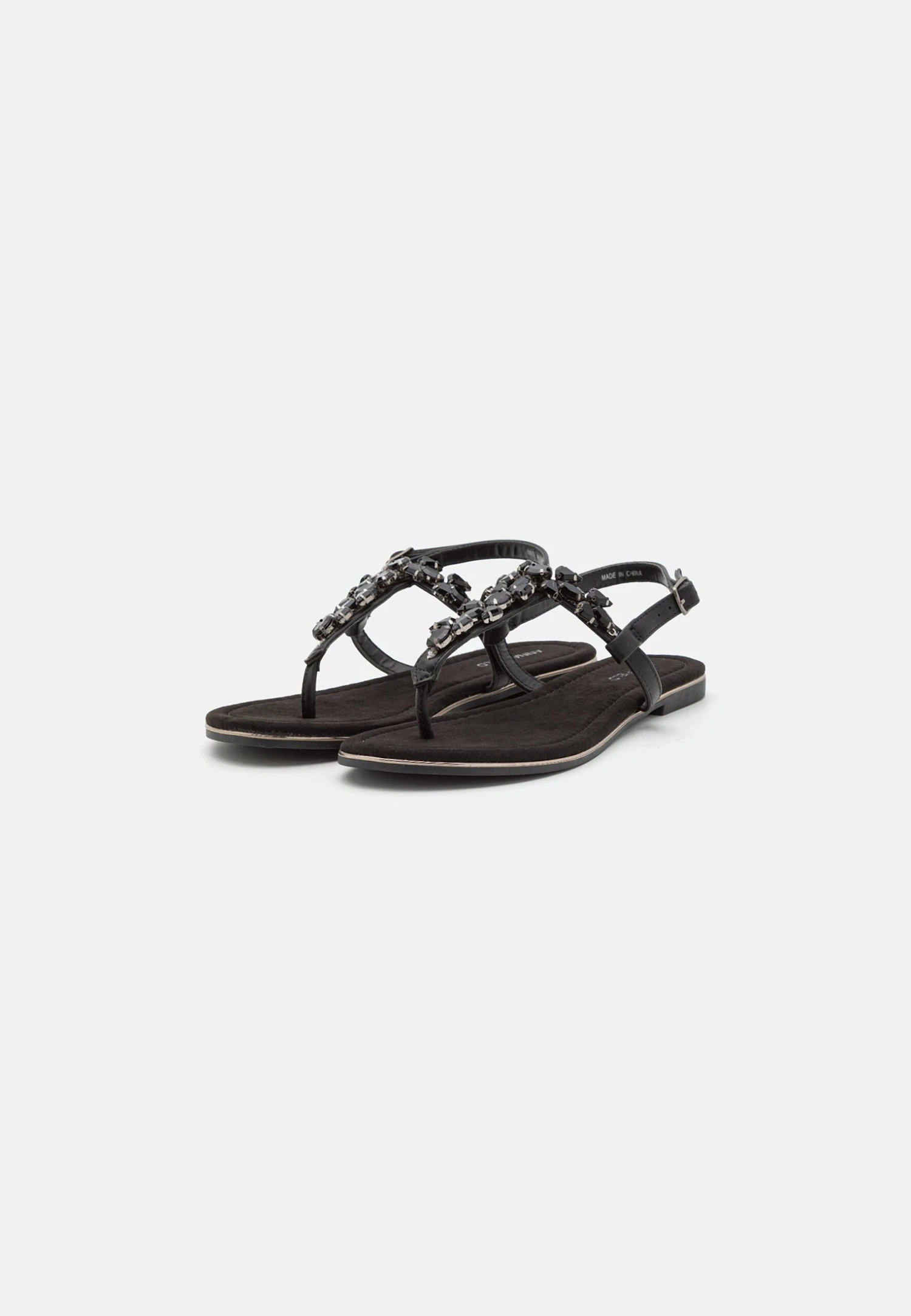 Anna Field Teensandalen - Black 3 Anna Field Teensandalen - Black - Afbeelding 3