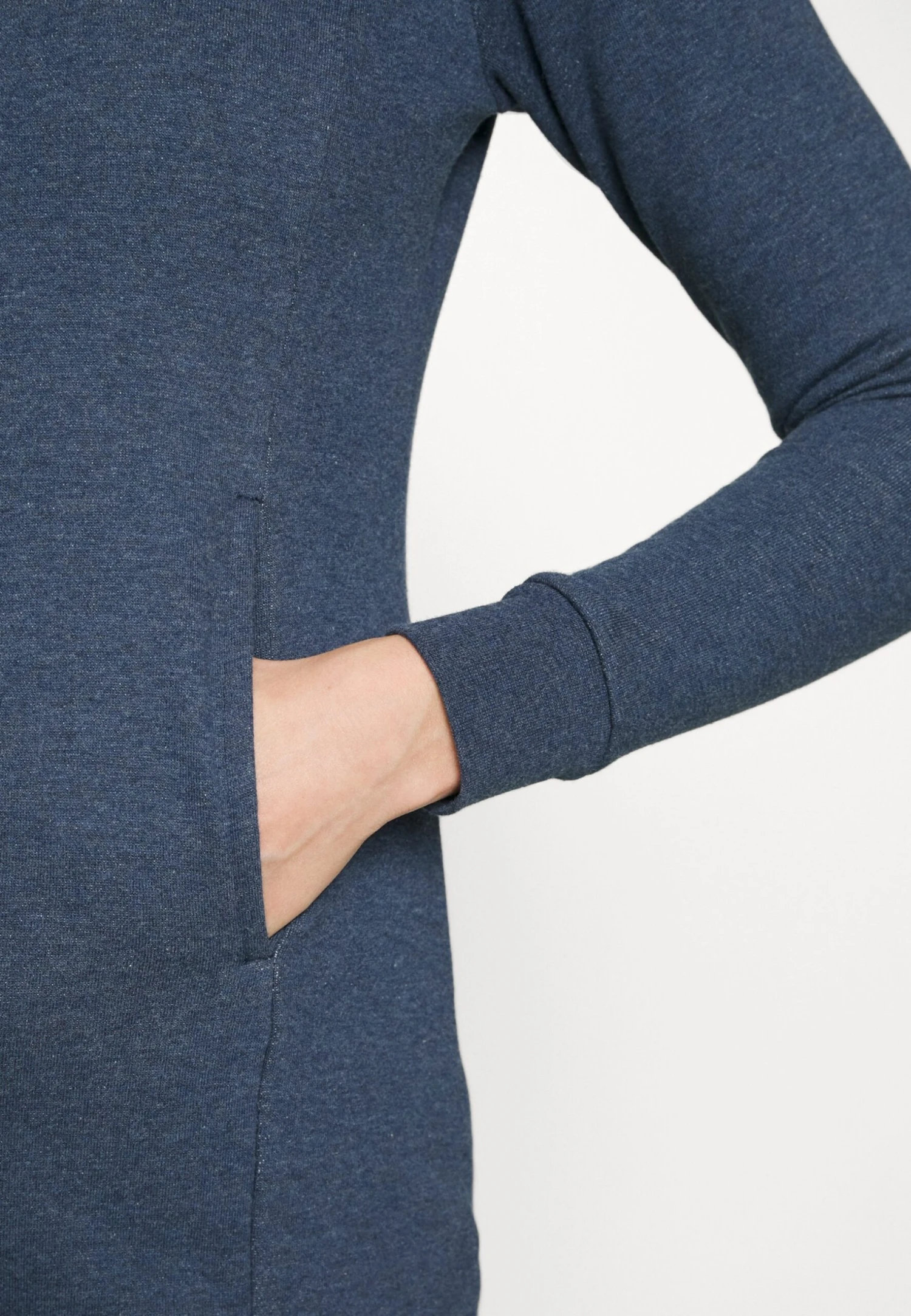 Hoodie - Mottled Dark Blue 5 Hoodie - Mottled Dark Blue - Afbeelding 5