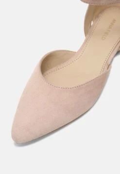 Anna Field Leather - Ballerina'S Met Enkelbandjes - Beige -Anna Field Verkoop 2024 e148aa16a12743b7a81b2bfd8a16a906