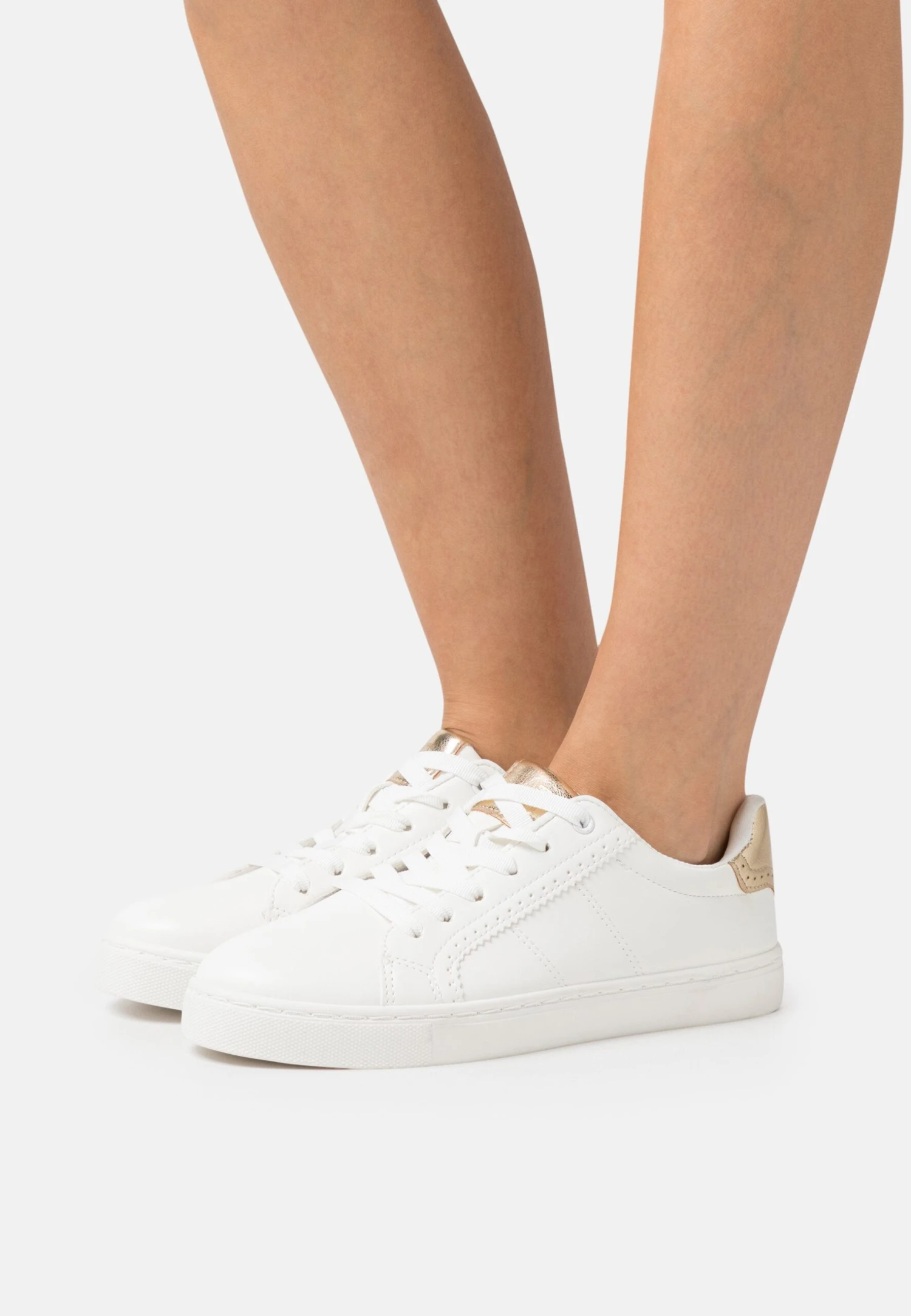 Anna Field Sneakers Laag - White/Gold 1 Anna Field Sneakers Laag - White/Gold