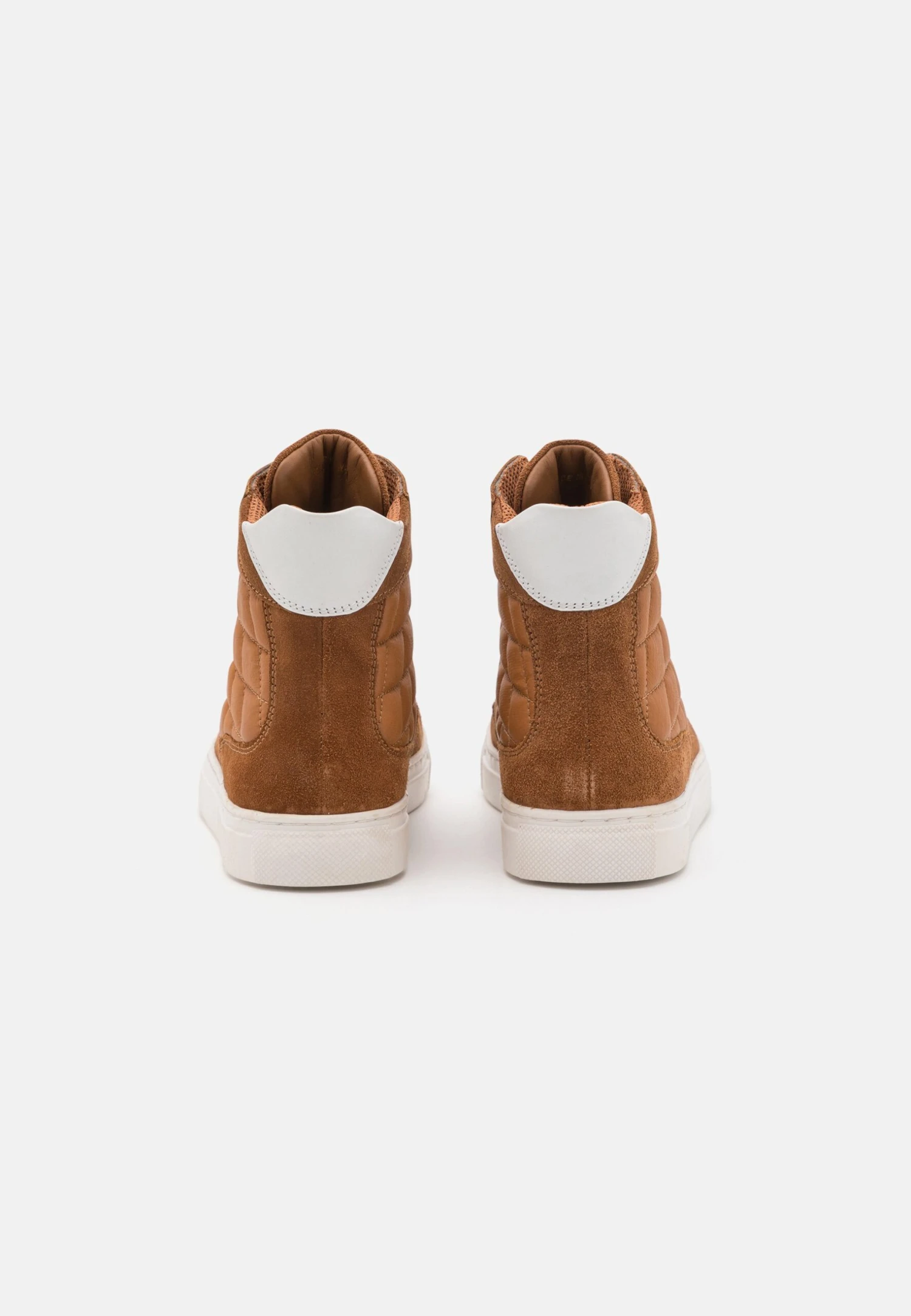 Anna Field Leather - Sneakers Hoog - Cognac 4 Anna Field Leather - Sneakers Hoog - Cognac - Afbeelding 4