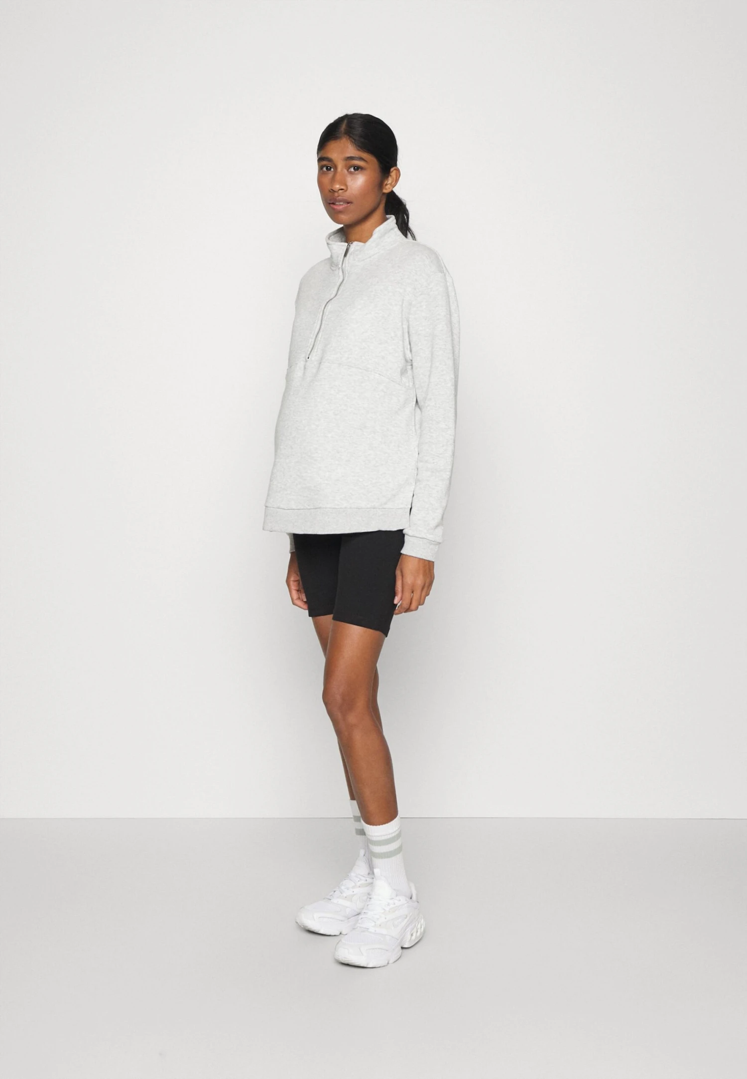 2 Pack - Legging - Black/ Mottled Dark Grey 1 2 Pack - Legging - Black/ Mottled Dark Grey