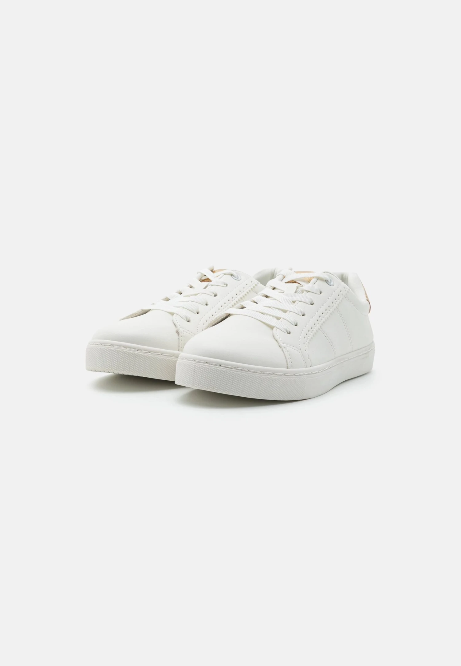 Anna Field Sneakers Laag - White/Gold 3 Anna Field Sneakers Laag - White/Gold - Afbeelding 3