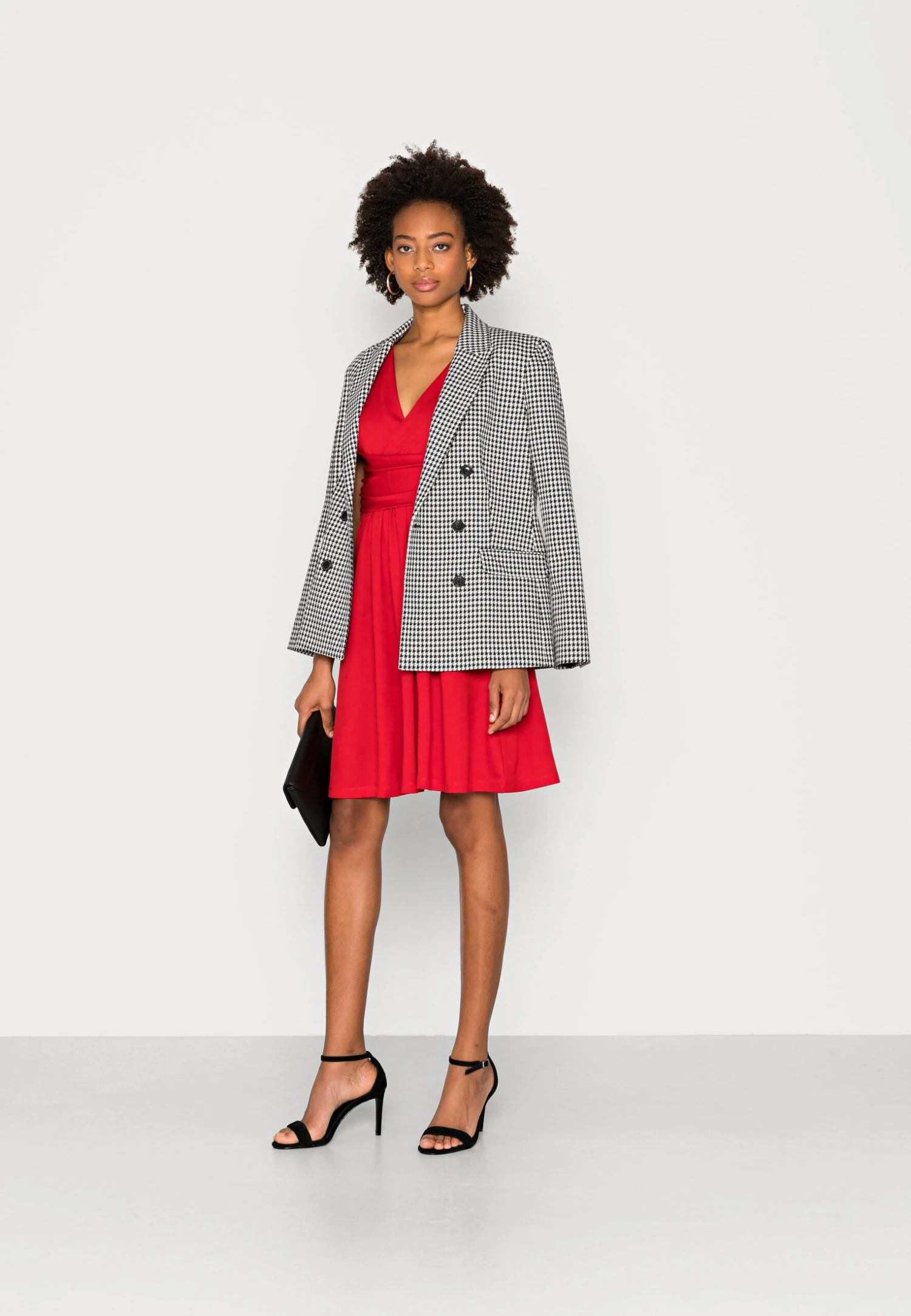 Anna Field Jerseyjurk -Red 2 Anna Field Jerseyjurk -Red - Afbeelding 2