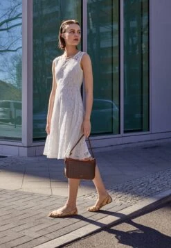 Anna Field Leather - Peeptoe Ballerina'S - Gold